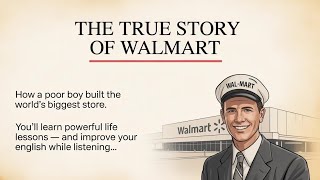 Learn English With Story 🔥 The Success Story of Walmart | Graded Reader | Improve your English ☑️