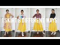 One Midi Skirt: 8 Different Ways | How To Style Midi Skirt |Repeat Outfits Like A Pro|Outfit Ideas|