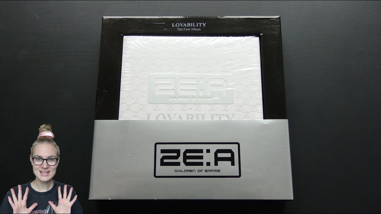 Unboxing ZE:A 제국의아이들 1st Korean Studio Album Lovability