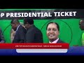 LIVE: PeP Unveils Presidential Ticket | Official Announcement