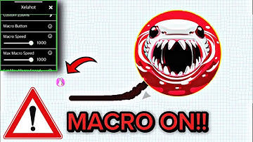 MACRO TUTORİAL!! AGARİO 2.25.3 XELAHOT MACRO ZOOM MOD *İOS FOR ANDROİD* AGARİO MACRO HACK TUTORİAL