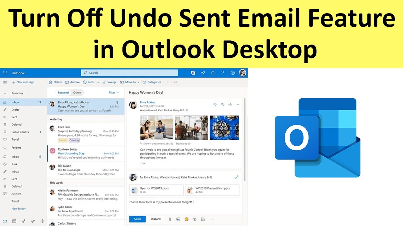 How to Turn Off Undo Sent Email Feature in Microsoft Outlook?