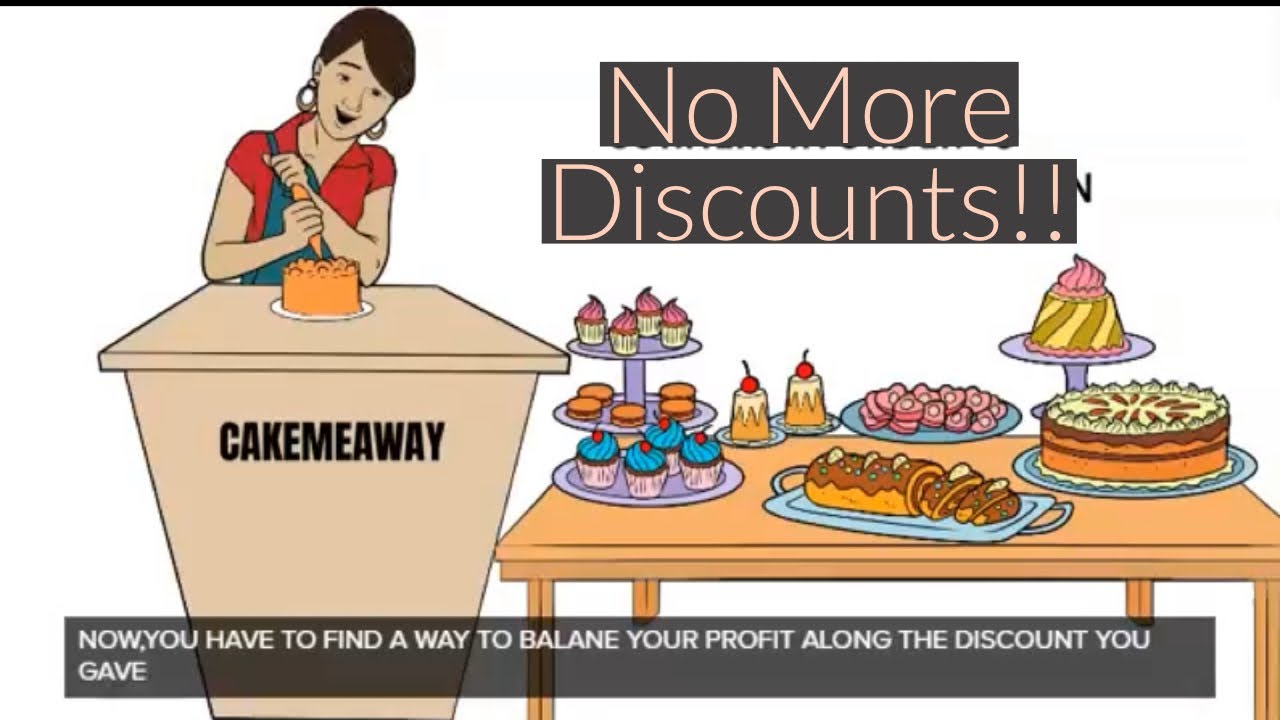 STOP GIVING DISCOUNTS