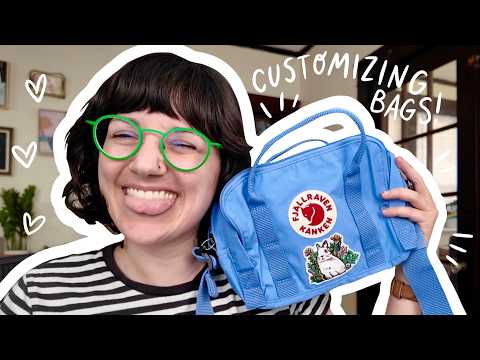 Customize Your Bags -- Adding Embroidered Patches!