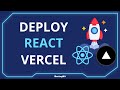 Desplegar GRATIS React en Vercel | dominio personalizado de Hostinger