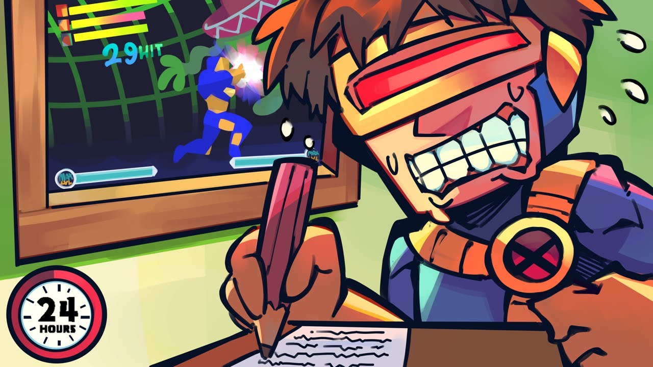 24 часа, чтобы стать лучшим в Marvel vs Capcom 2 или потерять сотни долларов