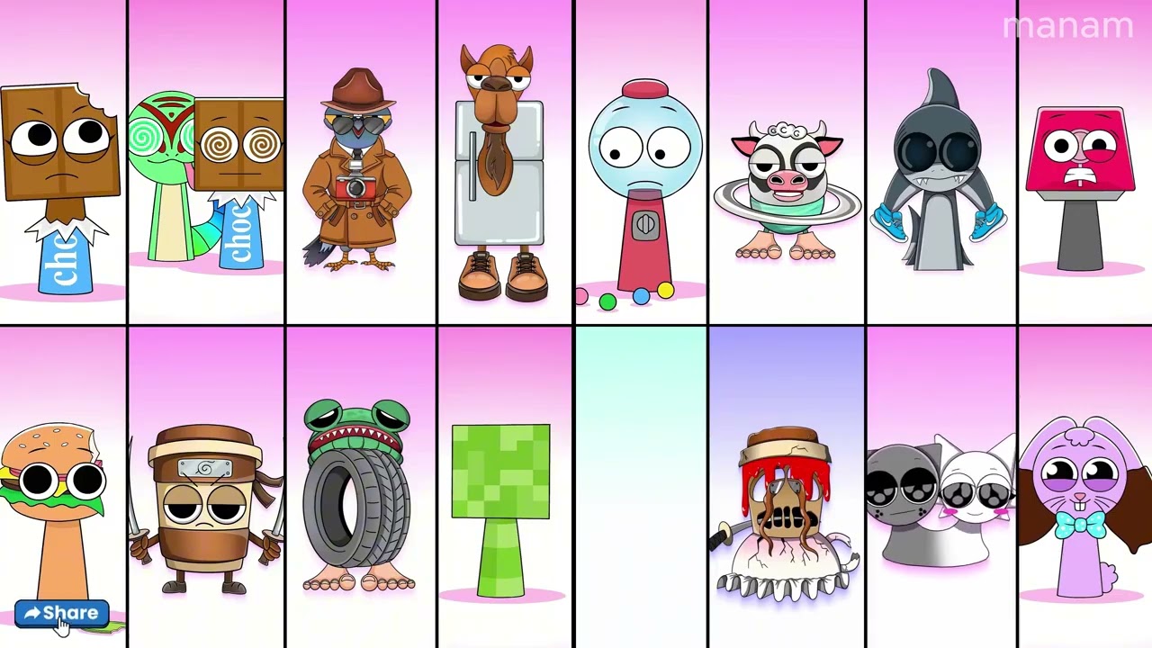 лучшие аниме для детей The best anime for kids Sprunki