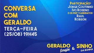 LIVE - Conversa com Geraldo #FiqueEmCasa