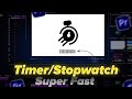 How to Add Timer/Stopwatch in Adobe Premiere Pro: Complete Guide (Simple &amp; Fast)