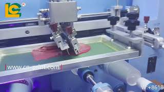 foma cup automatic LED UV screen printing machine