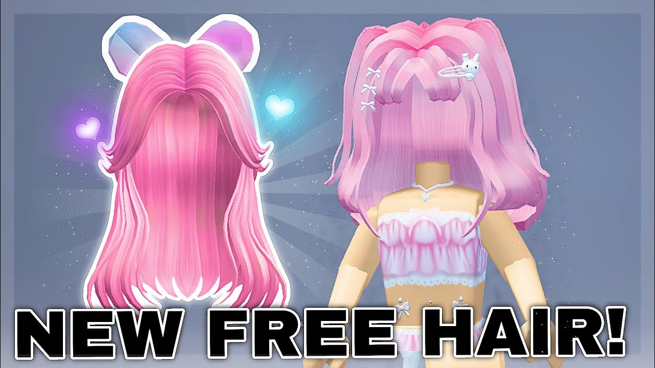 FREE HAIR! (PINK, BLUE, BLONDE) ROBLOX 