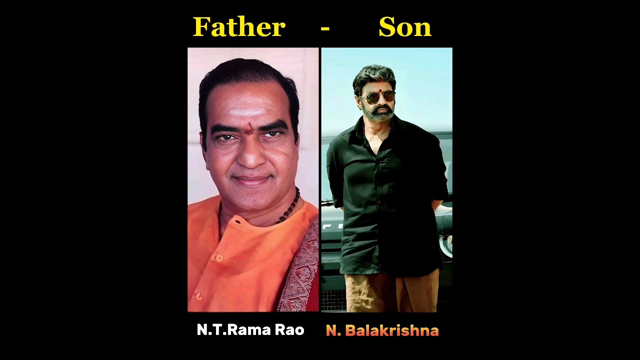 South Indian Actors & Their Fathers 