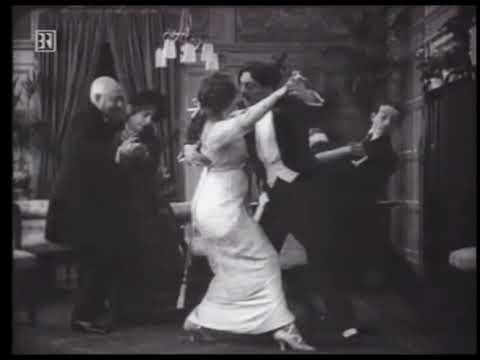The comedian Max Linder dances and teaches tango in Berlin.