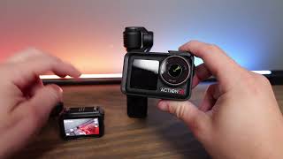 DJI Osmo Action 5 Pro, Osmo Nano, and Osmo Pocket 3 Size & Feature Comparison