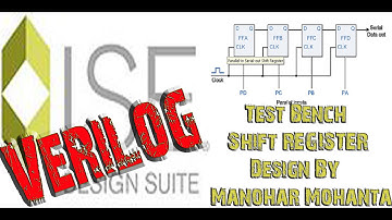 Test Bench of Shift Register In Verilog