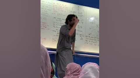 professor Tanveer Akhtar sir Explaining the topic (force)