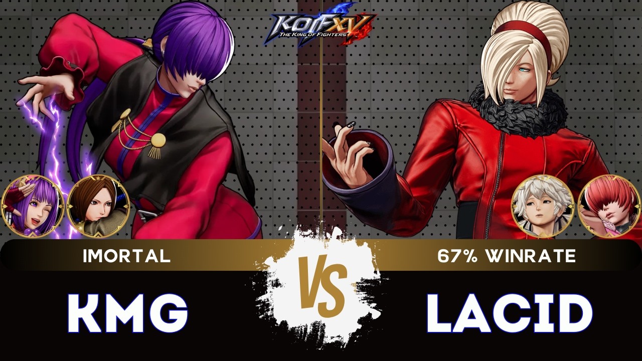 KOF XV ▰ KMG (Whip/Athena/O.Shermie) 🆚 LACID (Meitekun/Shermie/Ash) 🎞️Replay Match - 3/26