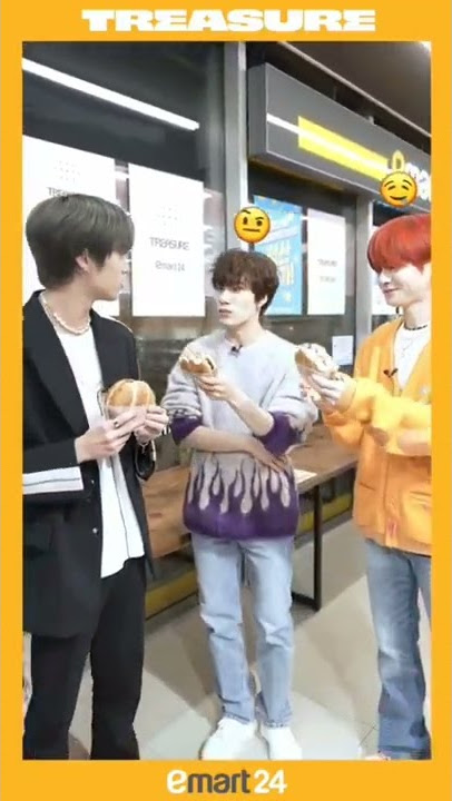 so cute #haruto #treasure #emart #jikjin