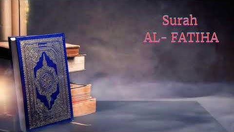 #1. Surah Al-Fatihah (The Opening) سورة الفاتحة