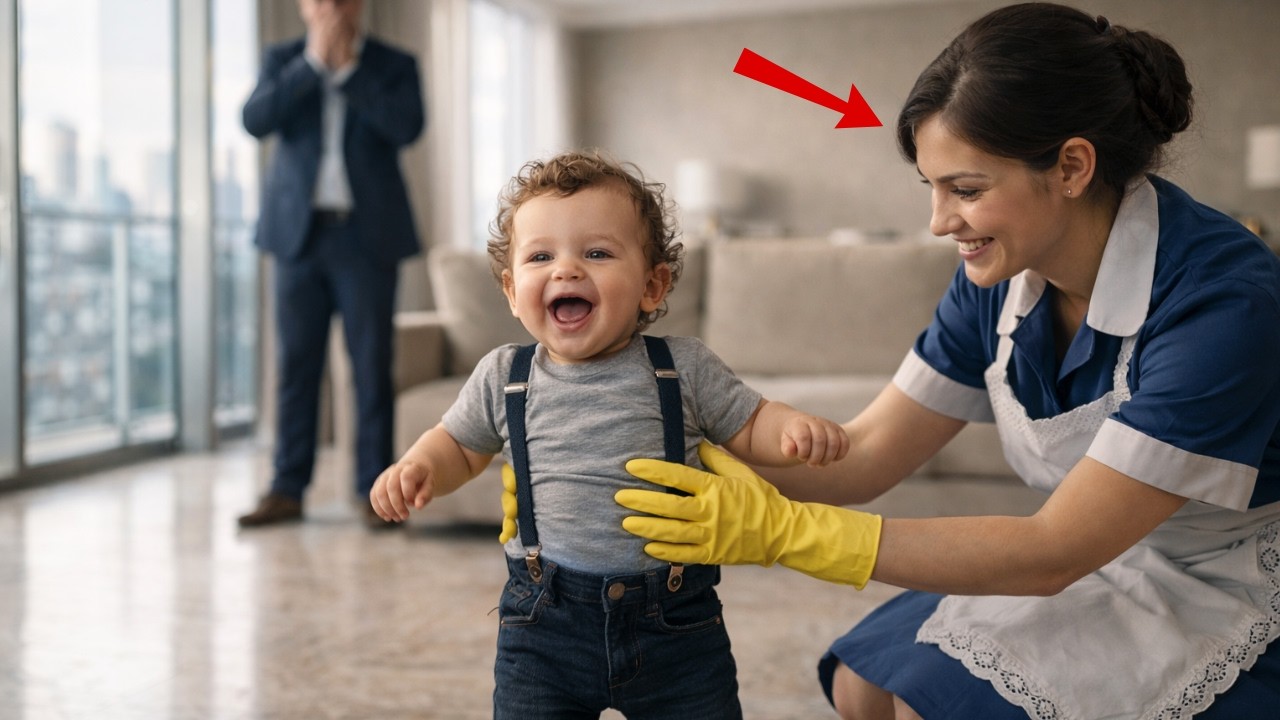 Il neonato milionario piangeva giorno e notte solo l'umile donna delle pulizie fu sua madre davvero.