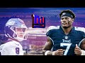 New York Giants|What If The Giants Drafted Malik Willis in 2022 NFL DRAFT &amp; Released Daniel Jones!!