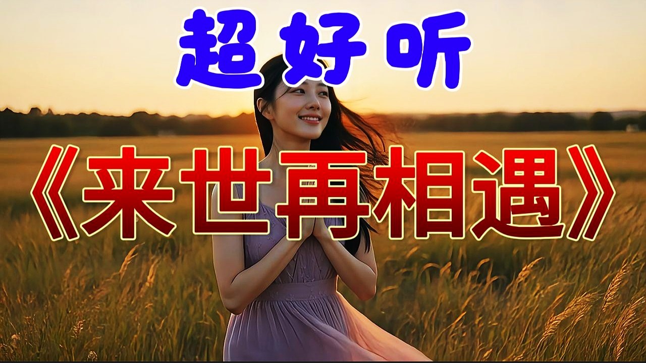 🎵傷感情歌《來世再相遇》超好聽！