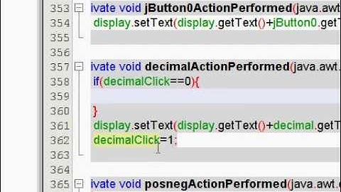 បង្កើត​ម៉ាស៊ីន​គិត​លេខដោយ​ប្រើ​ភាសា JAVA និង NetBean ភាគ៥