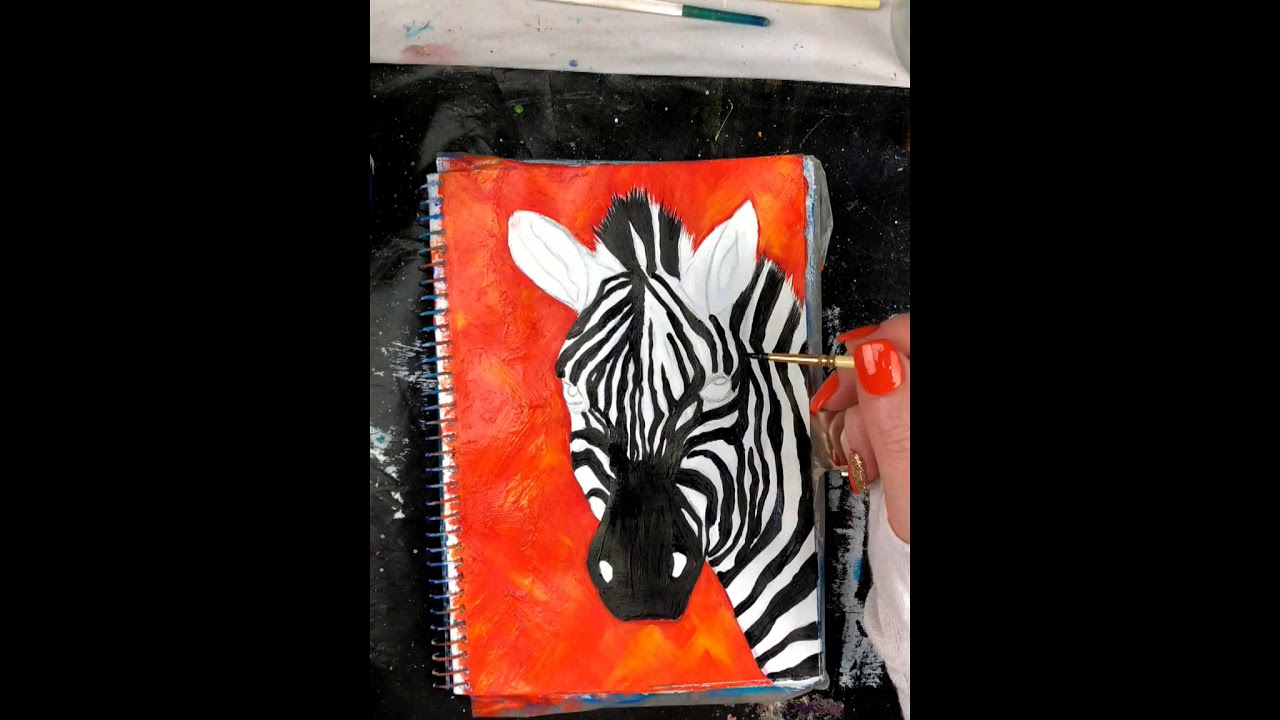 Painted Zebra in a minute YouTube