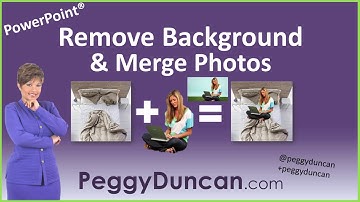 PowerPoint: Remove Background in Images and Merge Photos