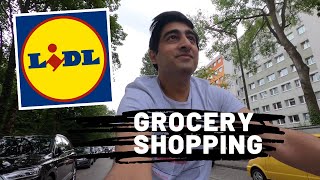 GROCERY SHOPPING IN GERMANY || An INDIAN in a GERMAN SUPERMARKET  - LIDL