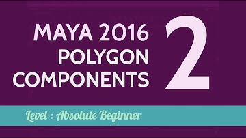 Maya 2016 Polygon Components - 2 Soft Select and Symmetry