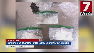 Man caught with 88 grams of meth during traffic stop in Ohio