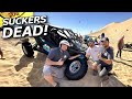 Wrecked at Camp RZR! Glamis FINAL DAY! Gecko drags