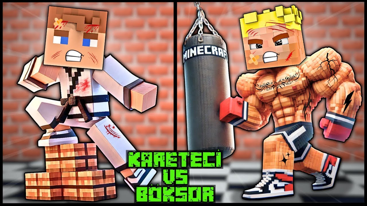 BOKSÖR EFEKAN VS KARETECİ OSMAN! 😱 -Minecraft