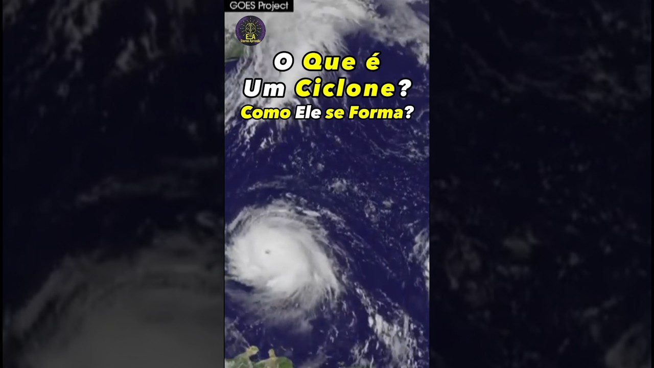 O Que é um Ciclone e Como Ele se Forma? #shorts #curiosidades