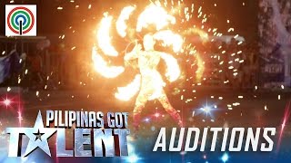 Pilipinas Got Talent Season 5 Auditions: Amazing Pyra - Fire Dancer