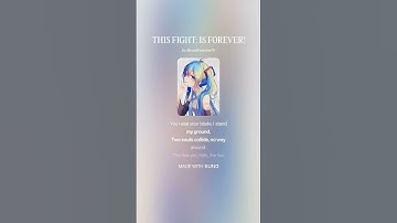 Thumbnail of THIS FIGHT: IS FOREVER!