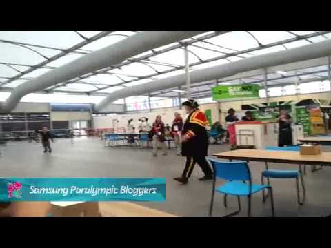 Katie Holloway - British Welcoming in the Caf, Paralympics 2012
