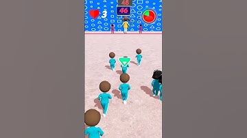 오징어 게임 런 챌린지 영상 || squid game ᱱᱠᱬ #squidgame2 #youtubeshorts #shorts #gaming #games