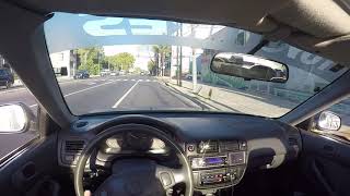 1996 HONDA CIVIC (127HP VTEC) |0-100| STOCK