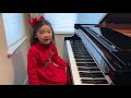 Ballade By Johann Burgmuller And Watchman S Song By Edward Grieg Adele Lu 5 Yrs