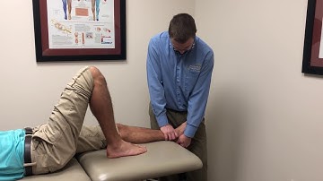 Anterior talar glide