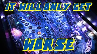 Stranger Things Pinball Uv Art Revealed