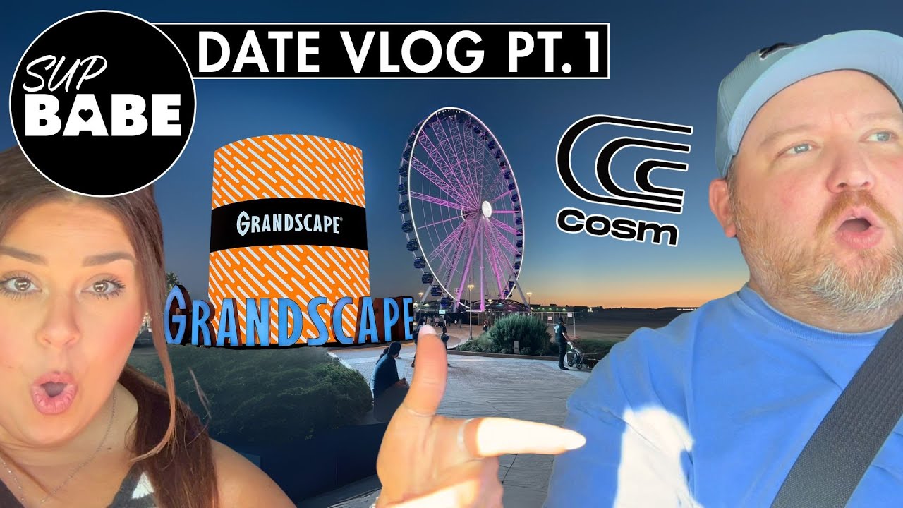COSM DALLAS and GRANDSCAPE The Colony Texas - DATE VLOG PT 1 - YouTube
