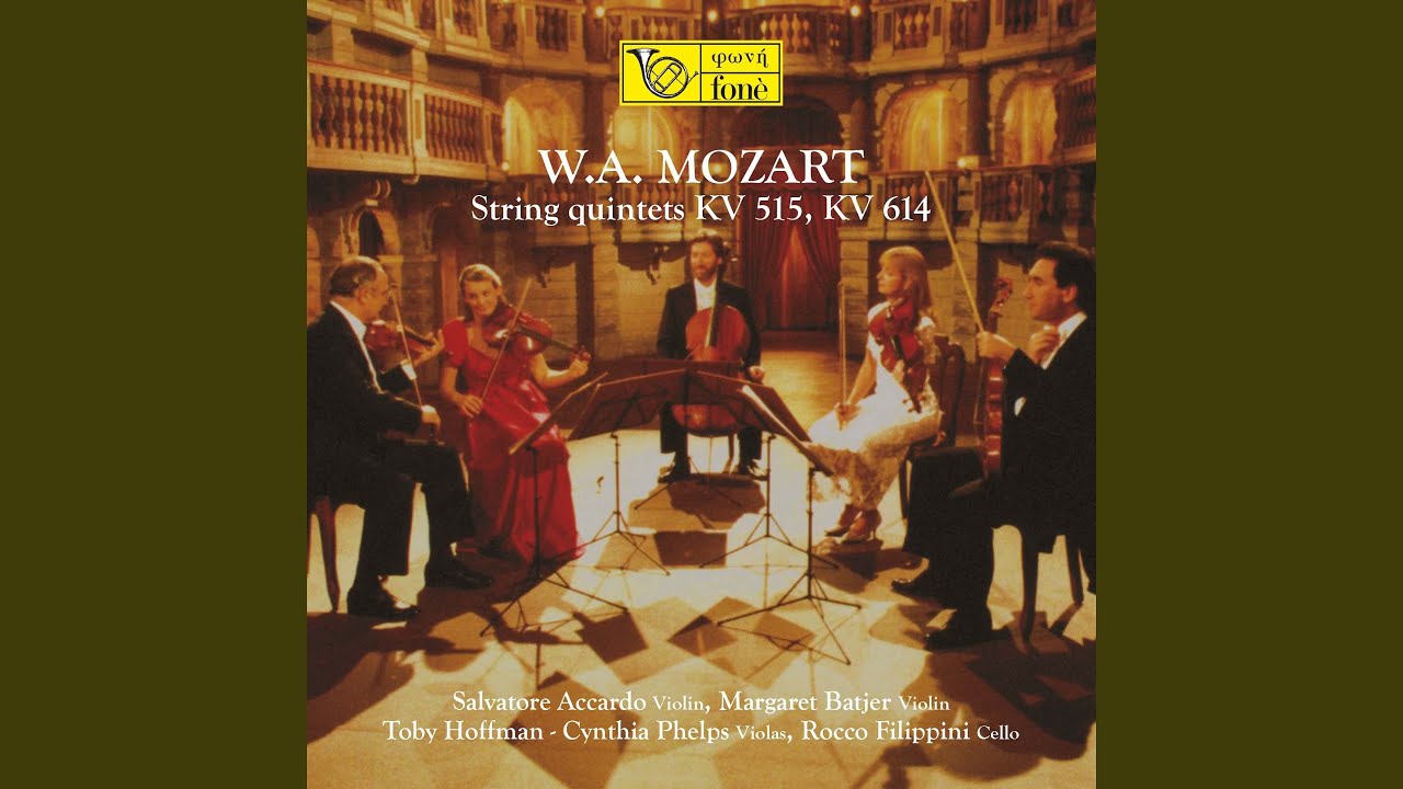 String quintet in C Major, KV 515: No. II, Andante - YouTube