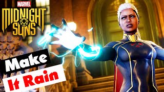 How to Beat Make It Rain Challenge in Marvel&#39;s Midnight Suns (Storm Guide &amp; Tips)