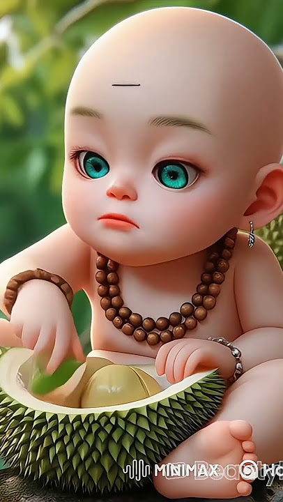 mukbang durian lucu #cutebaby #cocomelon