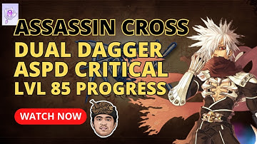 SATISFYING ASSASSIN CROSS CRIT 500% ASPD PROGRESS LVL 85 - RAGNAROK ORIGIN GLOBAL