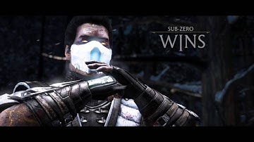 Mortal Kombat X (Unbreakable) Sub Zero Gameplay Post Patch