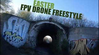 Easter FPV drone freestyle
